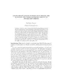 FINITE GROUP ACTIONS on REDUCTIVE GROUPS and BUILDINGS and TAMELY-RAMIFIED DESCENT in BRUHAT-TITS THEORY by Gopal Prasad Dedicat