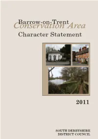 Barrow-On-Trent Statement Adopted 2011