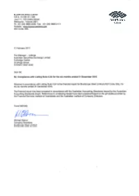 Earnings Report FY2011
