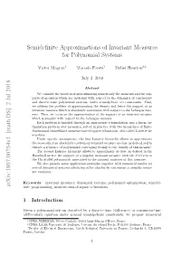 Semidefinite Approximations of Invariant Measures for Polynomial