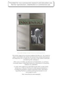This Article Appeared in a Journal Published by Elsevier. the Attached