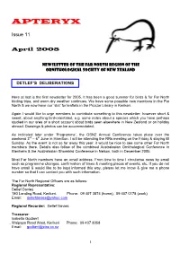 Newsletter Apr