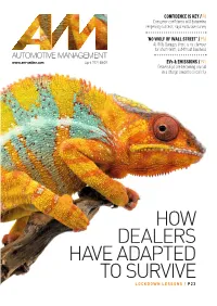 HOW DEALERS HAVE ADAPTED to SURVIVE LOCKDOWN LESSONS / P23 Adrocket
