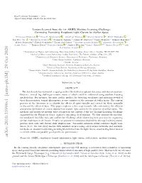 Arxiv:2010.15996V1 [Astro-Ph.IM] 29 Oct 2020 Keywords: ARIEL, Exoplanets, Transit Photometry, Light Curves, Stellar Spots, Machine Learning