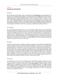 LOB 181, Judicial Support (Circuit Court and Records