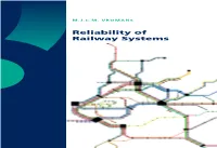 Reliability of Railway Systems 62 M.J.C.M
