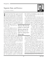 Separate State and Science