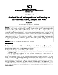 Study of Bartok's Compositions by Focusing on Theories of Lendvai, Karpati and Nettl