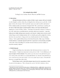 Is It Rational to Have Faith? Looking for New Evidence, Good’S Theorem, and Risk Aversion