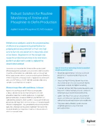 Arsine Phosphine GC/MS Analyzer