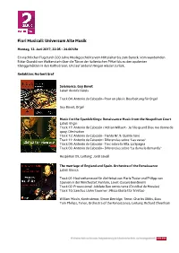 Universum Alte Musik
