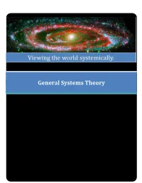 General Systems Theory