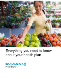Introduction to Your Health Plan