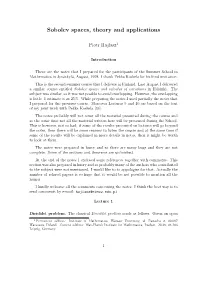 Sobolev Spaces, Theory and Applications