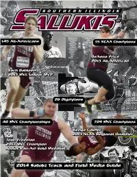 2014 Saluki Track and Field Media Guide