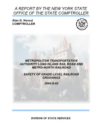 Safety of Grade-Level Railroad Crossings