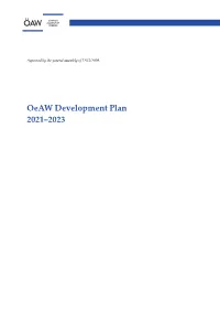 Development Plan 2021–2023