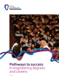 Pathways to Success in Engineering Degrees and Careers