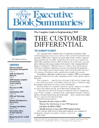 The Customer Differential