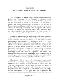 Chapter 33 Accelerating Infrastructure Development