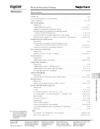 Electrical Interconnect Products
