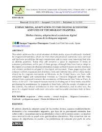 Ethnic Media, Adaptation to the Digital Ecosystem and Uses of the Migrant Diaspora