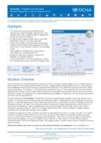Highlights Situation Overview