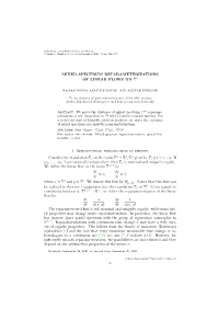 Mixed Spectrum Reparameterizations of Linear Flows on T2