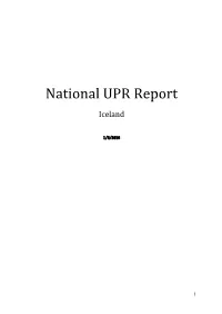 National UPR Report