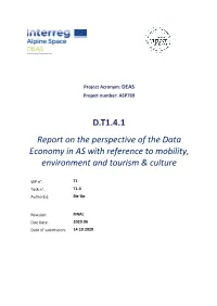 SMART-SPACE – Report on the Data Quality Standards of OD LOD