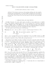 Arxiv:0804.2233V4 [Math.NT]