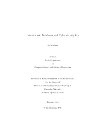 Intuitionistic Databases and Cylindric Algebra