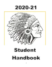 Student Handbook on Page 36