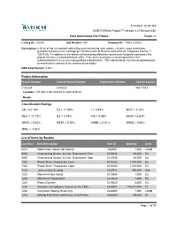Aashtoware Project™ Version 4.4 Revision 034 1/14/2021 10:37 AM