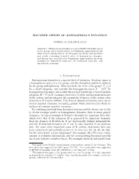 Bounded Orbits of Homogeneous Dynamics
