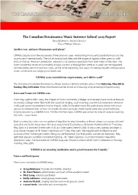 CRMSS 2019 Report