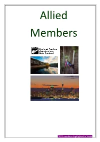 *RTO Members Highlighted in Violet