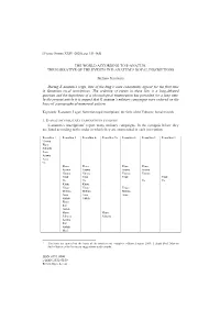 The World According to E-Anatum. the Narrative of the Events in E-Anatum’S Royal Inscriptions