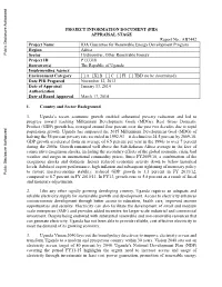 Uganda PRG Project Information Documen[...]