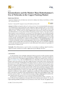 Hans Rottenhammer's Use of Networks in the Copper