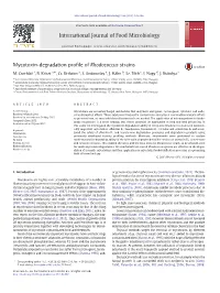 Mycotoxin-Degradation Profile of Rhodococcus Strains