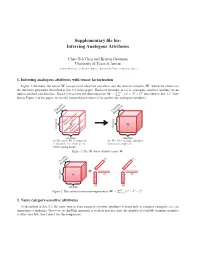 Supplementary File For: Inferring Analogous Attributes