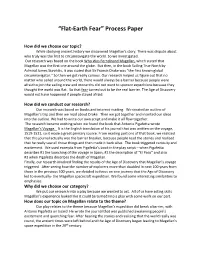 “Flat-Earth Fear” Process Paper