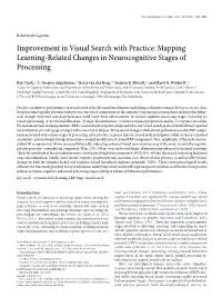 Improvement in Visual Search with Practice: Mapping Learning-Related Changes in Neurocognitive Stages of Processing