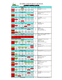 2020 Calendar
