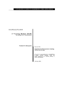 Decentralized Planning (DLM).Pdf