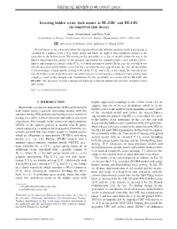 Detecting Hidden Sector Dark Matter at HL-LHC and HE-LHC Via Long-Lived Stau Decays