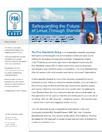 Safeguarding the Future of Linux Through Standards