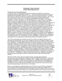 Therapeutic Class Overview Colony Stimulating Factors