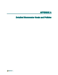 2020 Stormwater Comprehensive Plan Appendices